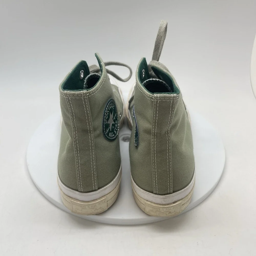 Converse Sneakers Womens 10 Chuck 70 Hi Desert‎ Regeneration Shoes Green A00726C